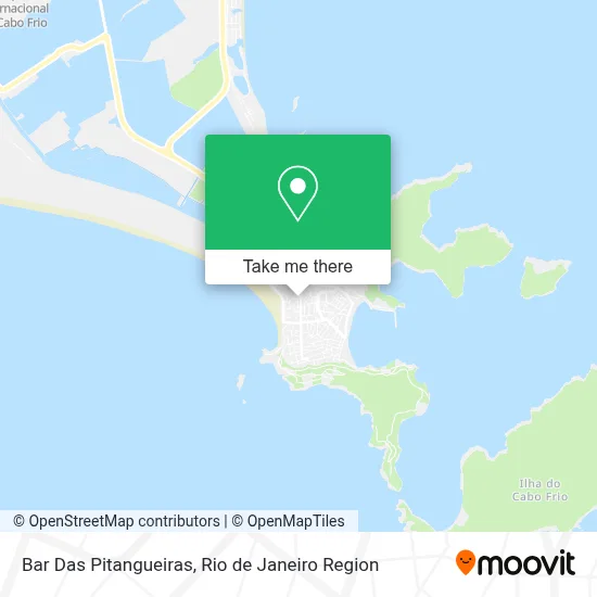 Bar Das Pitangueiras map