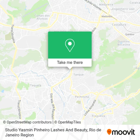 Studio Yasmin Pinheiro Lashes And Beauty map