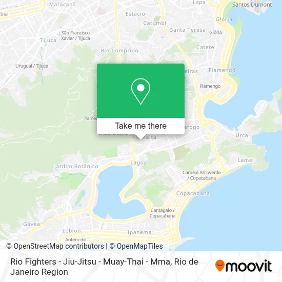Rio Fighters - Jiu-Jitsu - Muay-Thai - Mma map