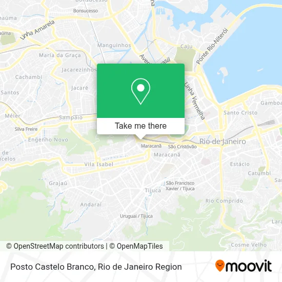 Posto Castelo Branco map