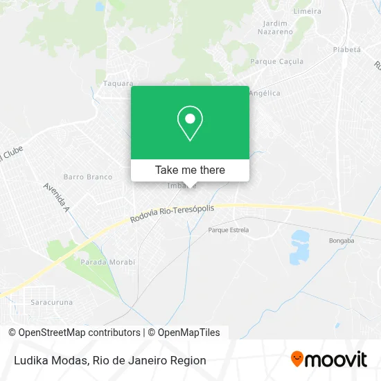 Ludika Modas map