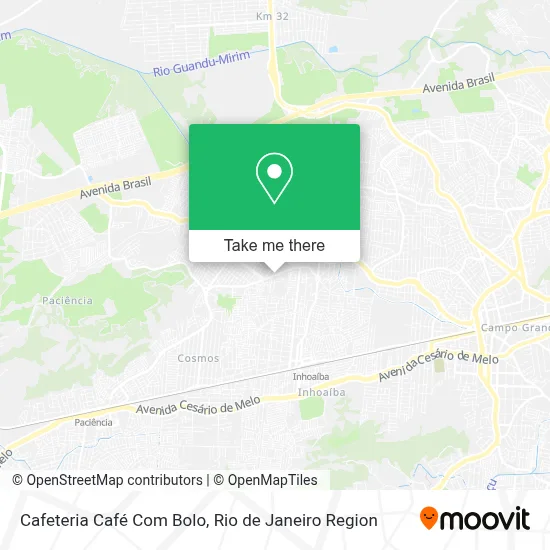 Cafeteria Café Com Bolo map