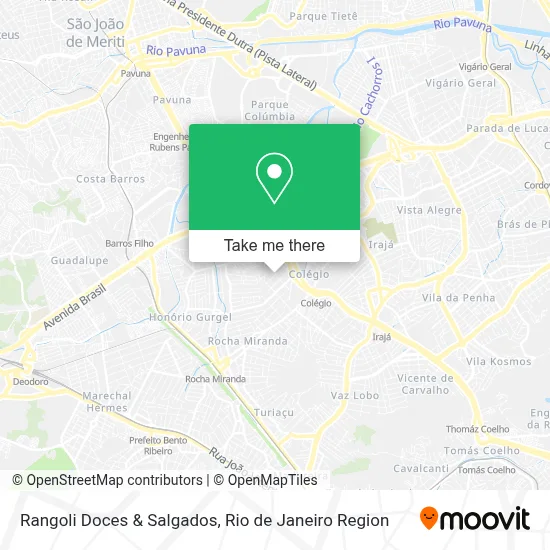 Rangoli Doces & Salgados map
