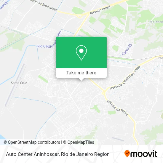 Auto Center Aninhoscar map