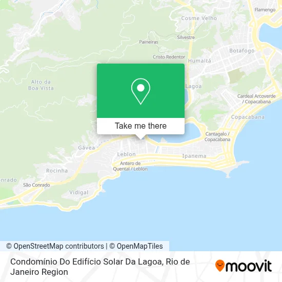 Condomínio Do Edifício Solar Da Lagoa map