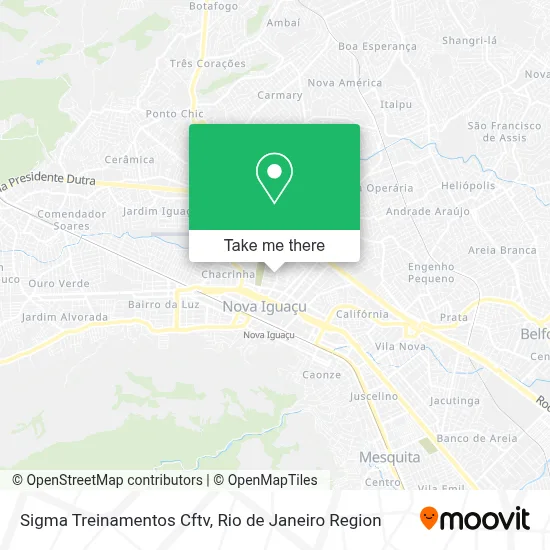 Sigma Treinamentos Cftv map