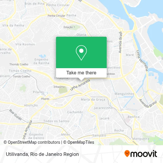 Utilivanda map