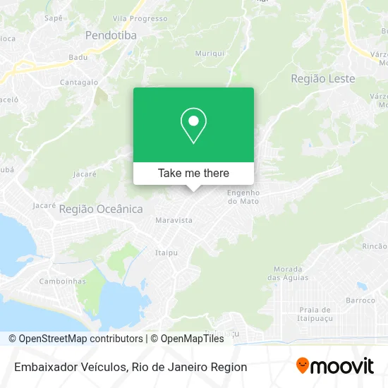 Embaixador Veículos map
