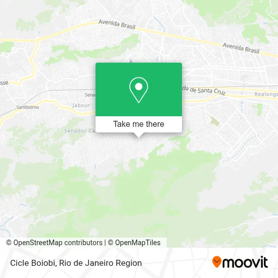Cicle Boiobi map