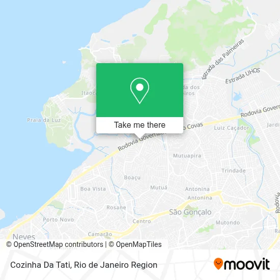 Cozinha Da Tati map