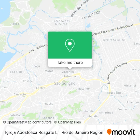 Igreja Apostólica Resgate Lll map