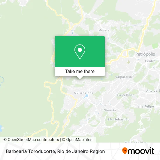 Barbearia Toroducorte map
