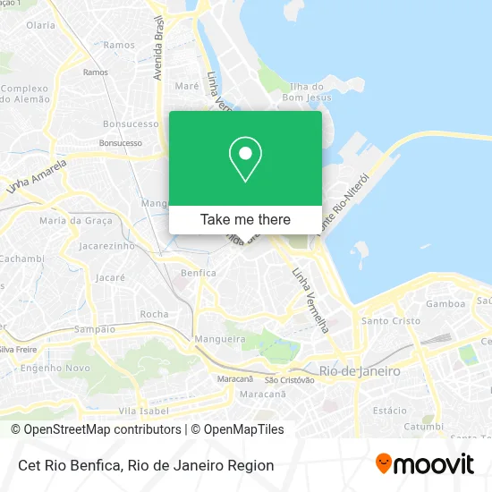 Cet Rio Benfica map