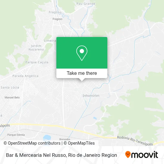 Bar & Mercearia Nel Russo map