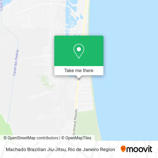 Machado Brazilian Jiu-Jitsu map