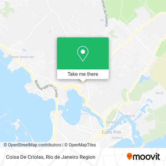 Coisa De Criolas map