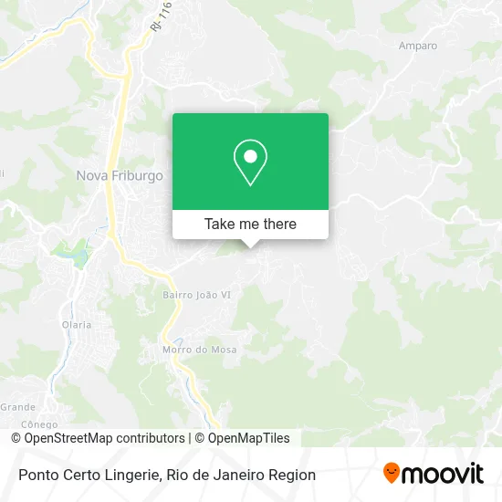 Ponto Certo Lingerie map