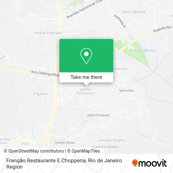 Frangão Restaurante E Chopperia map