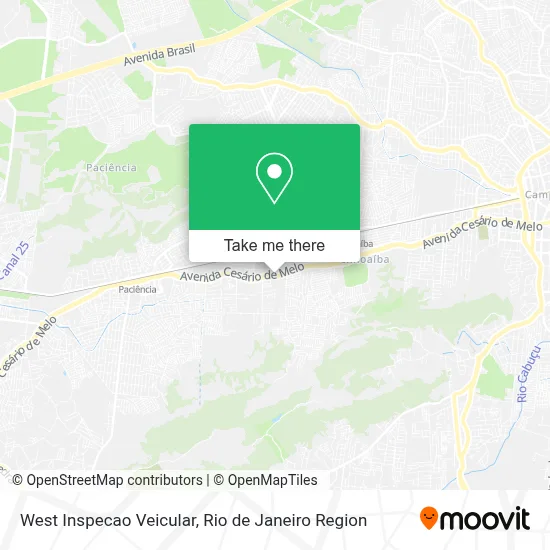 West Inspecao Veicular map