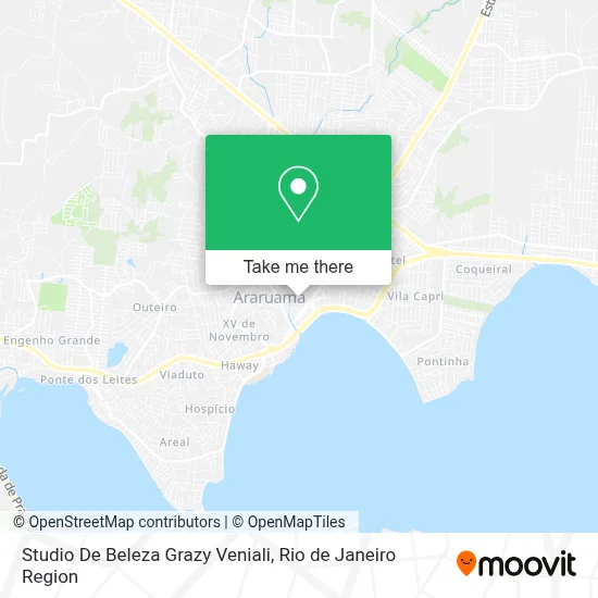 Studio De Beleza Grazy Veniali map