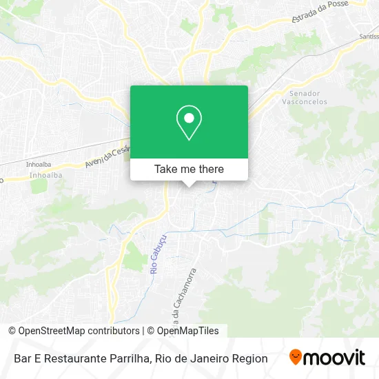 Bar E Restaurante Parrilha map