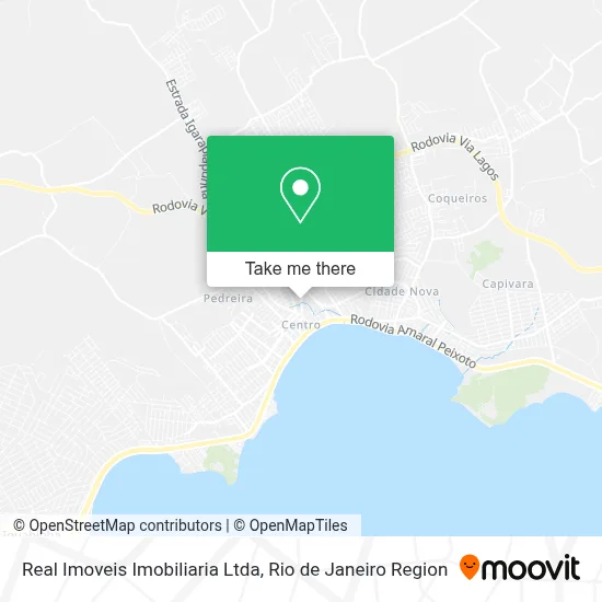 Real Imoveis Imobiliaria Ltda map