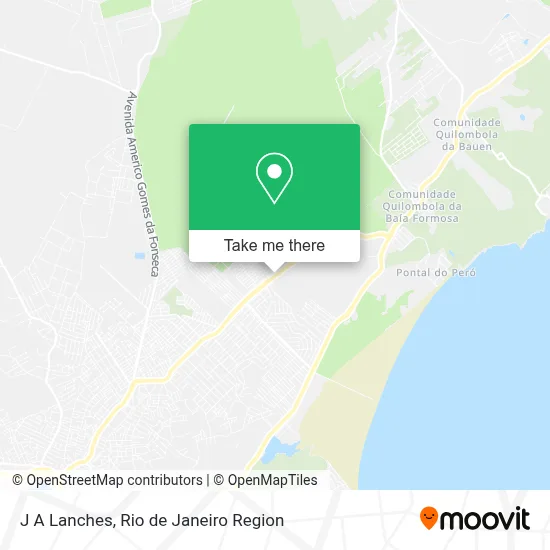 J A Lanches map