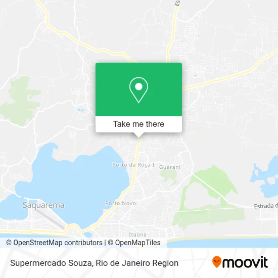 Supermercado Souza map