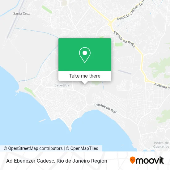 Ad Ebenezer Cadesc map