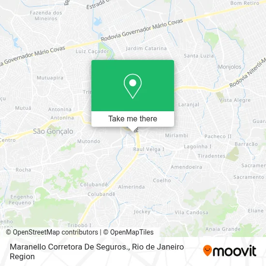 Maranello Corretora De Seguros. map