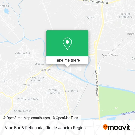 Vibe Bar & Petiscaria map