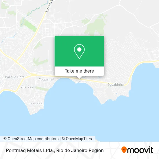 Pontmaq Metais Ltda. map