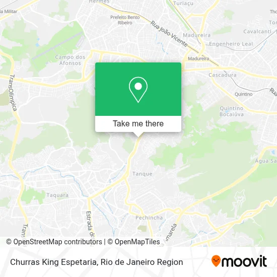Churras King Espetaria map