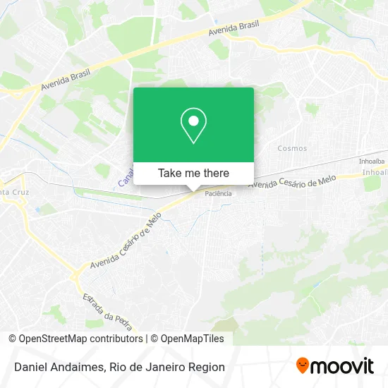 Daniel Andaimes map