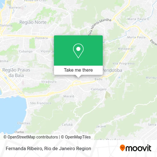Fernanda Ribeiro map