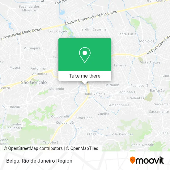 Belga map