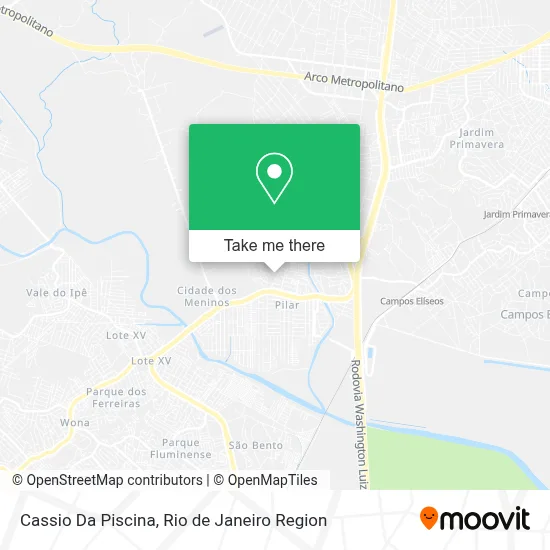 Cassio Da Piscina map
