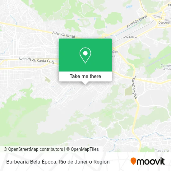 Barbearia Bela Época map