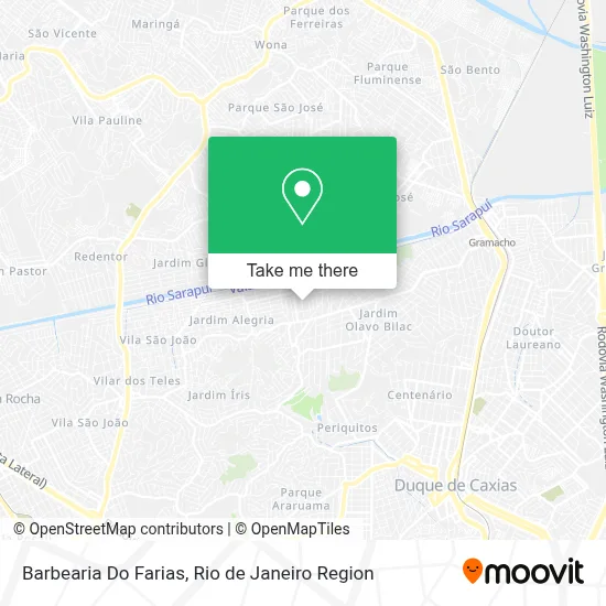 Barbearia Do Farias map