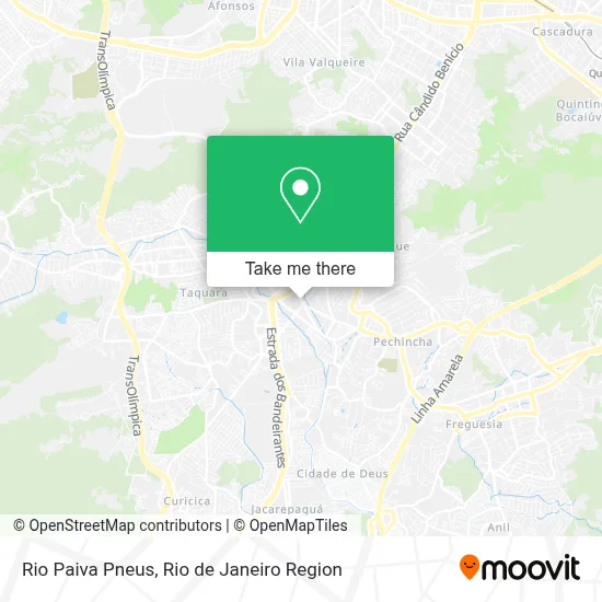 Rio Paiva Pneus map