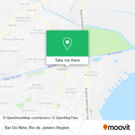 Bar Do Nino map