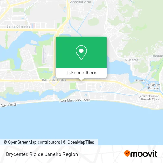 Drycenter map