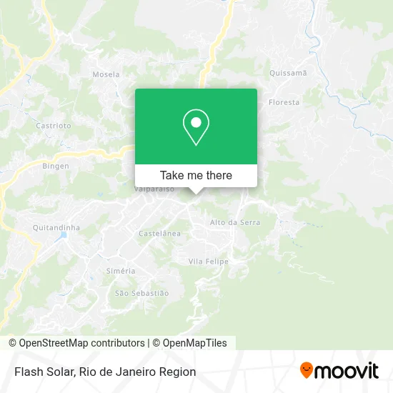 Flash Solar map