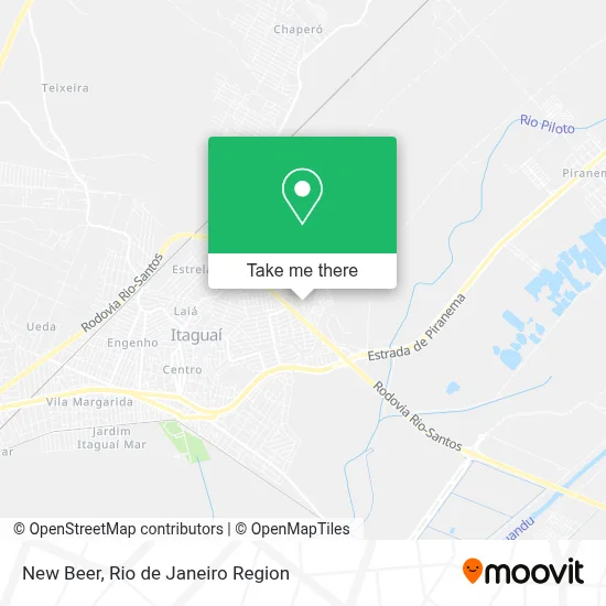 New Beer map