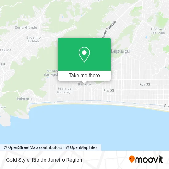 Gold Style map