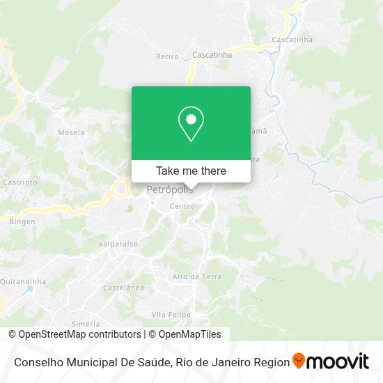 Conselho Municipal De Saúde map