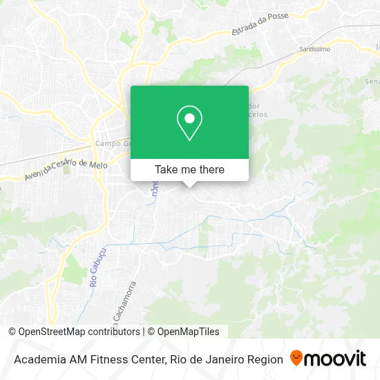 Academia AM Fitness Center map