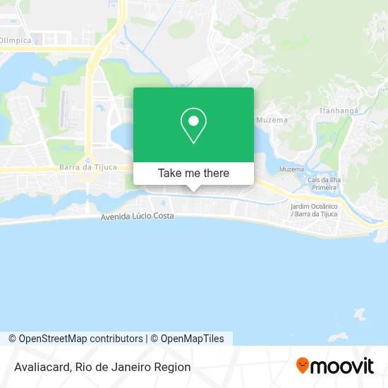 Avaliacard map