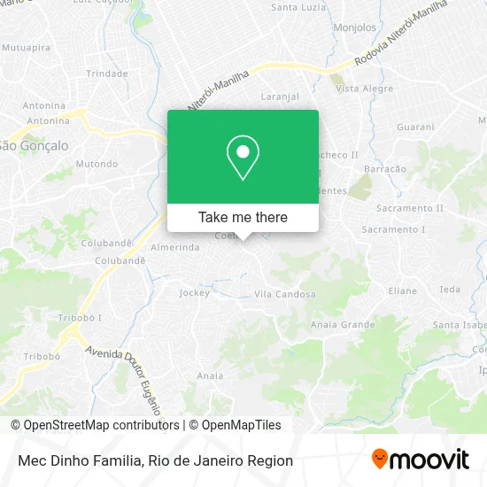 Mec Dinho Familia map