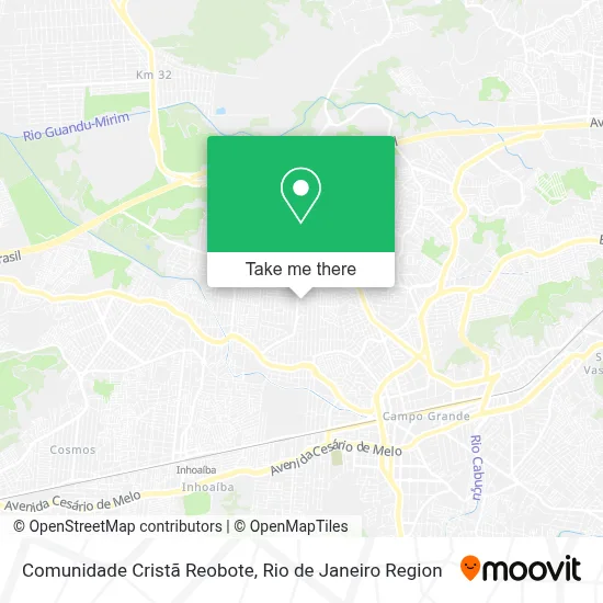 Comunidade Cristã Reobote map